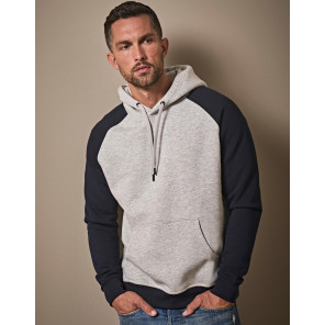 Tee Jays Two-Tone Hooded Sweatshirt