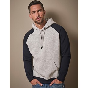 Tee Jays Two-Tone Hooded Sweatshirt