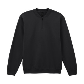 Gildan Softstyle Midweight Adult Fleece 1/4 Zip Sweat - Black - 3XL