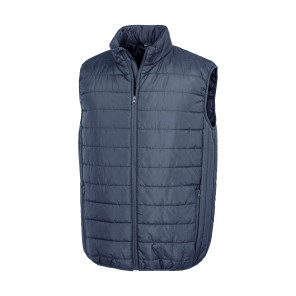 Result Core Recycled Promo Padded Bodywarmer - Navy Blue - M