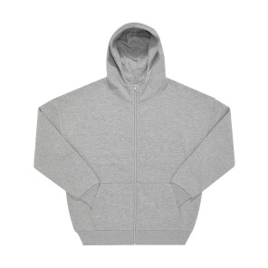 B&C Influence Zip Hood - Grey - M