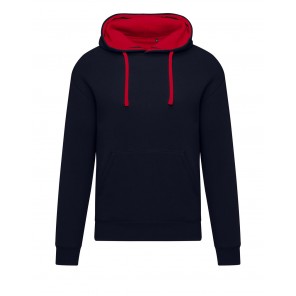 SG Originals Originals Contrast Hooded Sweat Men - Dark Black/Red - 4XL