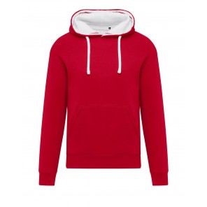 SG Originals Originals Contrast Hooded Sweat Men - Red/Snowwhite - L