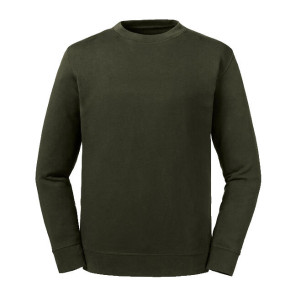 Russell Pure Organic Pure Organic Reversible Sweat - Green - 3XL