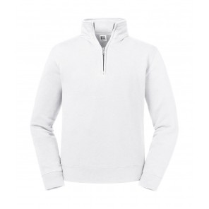 Russell Authentic 1/4 Zip Sweat - White - M