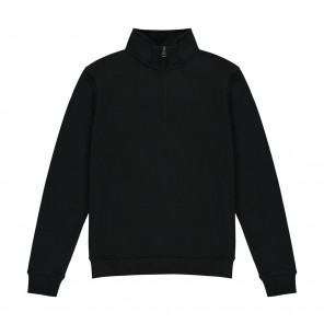 Kustom Kit Regular Fit 1/4 Zip Sweatshirt - Black - L