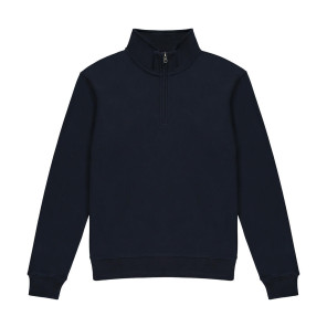 Kustom Kit Regular Fit 1/4 Zip Sweatshirt - Navy Blue - XS