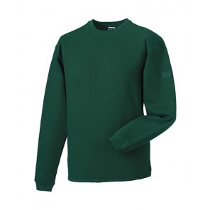 Russell Workwear Set-In Sweatshirt - Bottle Green - XL