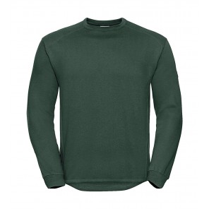 Russell Workwear Set-In Sweatshirt - Bottle Green - XS