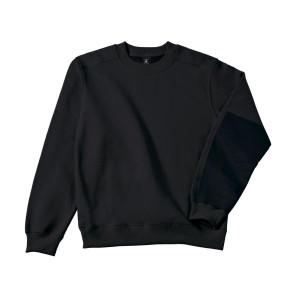 B&C Pro Hero Pro Workwear Sweater - Black - L