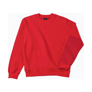 B&C Pro Hero Pro Workwear Sweater - Red - 4XL