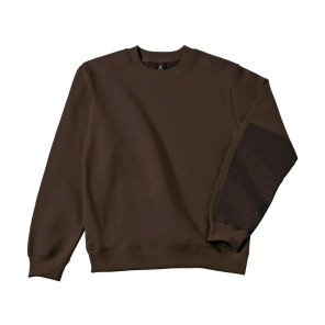 B&C Pro Hero Pro Workwear Sweater - Brown - 4XL