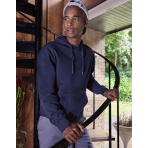 Kustom Kit Pique Hoodie with Zipped Pocket