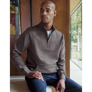 Kustom Kit 1/4 Zip Pique Sweatshirt
