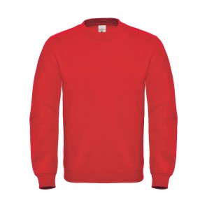 B&C ID.002 Cotton Rich Sweatshirt - Red - 2XL