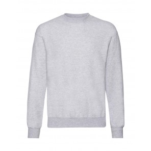 Fruit of the Loom Classic Set In Sweat - Heather Grey - 3XL