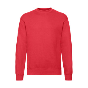 Fruit of the Loom Classic Set In Sweat - Red - 3XL