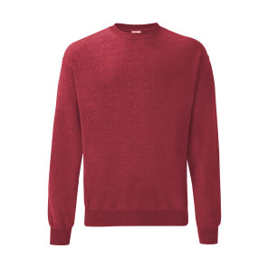 Fruit of the Loom Classic Set In Sweat - Red - M