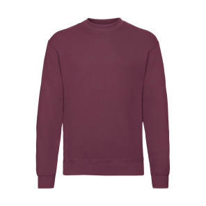 Fruit of the Loom Classic Set In Sweat - Red - XL
