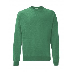 Fruit of the Loom Classic Set In Sweat - Heather Green - 2XL