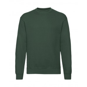 Fruit of the Loom Classic Set In Sweat - Bottle Green - 2XL