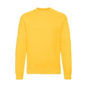 Fruit of the Loom Classic Set In Sweat - Sunflower - 2XL