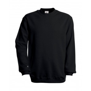 B&C Set In Sweatshirt - Black - 3XL