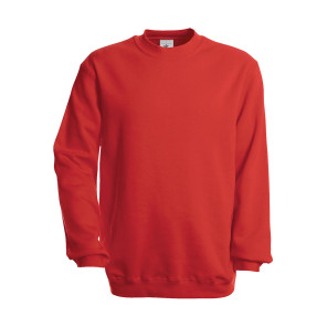 B&C Set In Sweatshirt - Red - XL