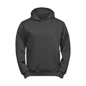 Tee Jays Junior Power Hoodie - Dark Grey - 12/14(150-160)