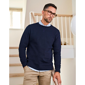 Tee Jays Ribbed Interlock Crew Neck