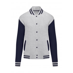 SG Originals Originals Varsity Jacket Kids - Light Oxford/Navy - 164(13-14/3XL)