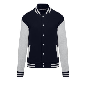 SG Originals Originals Varsity Jacket Unisex - Dark Black/Light Oxford - 2XS