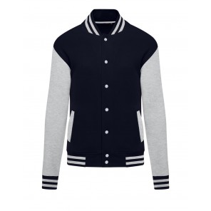 SG Originals Originals Varsity Jacket Unisex - Dark Black/Light Oxford - 2XS