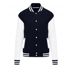 SG Originals Originals Varsity Jacket Unisex - Dark Black/Snowwhite - 2XS