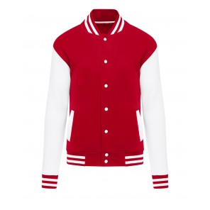 SG Originals Originals Varsity Jacket Unisex - Red/Snowwhite - S