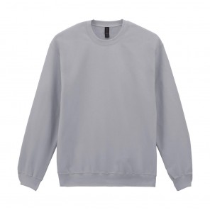 Gildan Softstyle Midweight Fleece Adult Crewneck - Cement - 4XL