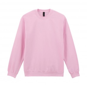 Gildan Softstyle Midweight Fleece Adult Crewneck - Light Pink - 2XL