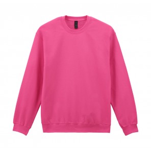 Gildan Softstyle Midweight Fleece Adult Crewneck - Pink Lemonade - 2XL