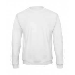 B&C ID.202 50/50 Sweatshirt Unisex - White - S