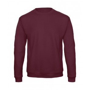B&C ID.202 50/50 Sweatshirt Unisex - Burgundy - 4XL