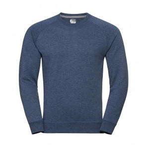 Russell Men's HD Raglan Sweat - Bright Navy Marl - 2XL