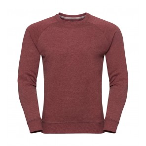 Russell Men's HD Raglan Sweat - Maroon Marl - 2XL