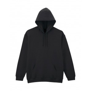 Gildan Softstyle Midweight Fleece Adult Hoodie - Black - M