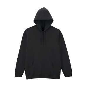 Gildan Softstyle Midweight Fleece Adult Hoodie - Black - 4XL