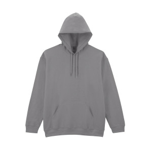 Gildan Softstyle Midweight Fleece Adult Hoodie - Grey - L