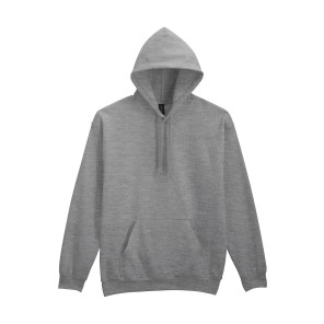 Gildan Softstyle Midweight Fleece Adult Hoodie - Grey - 5XL