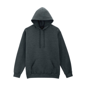 Gildan Softstyle Midweight Fleece Adult Hoodie - Grey - 5XL