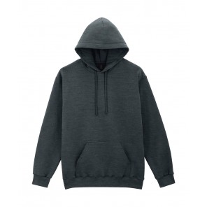 Gildan Softstyle Midweight Fleece Adult Hoodie - Dark Heather - 5XL