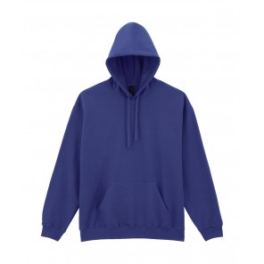 Gildan Softstyle Midweight Fleece Adult Hoodie - Cobalt - 4XL