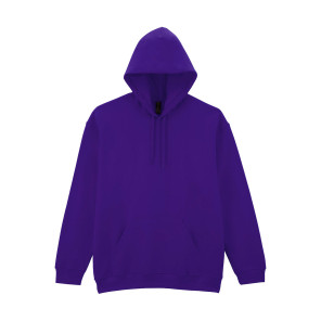 Gildan Softstyle Midweight Fleece Adult Hoodie - Purple - L